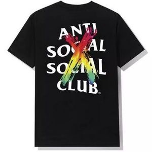 Anti Social Social Club Canceled tee rainbow